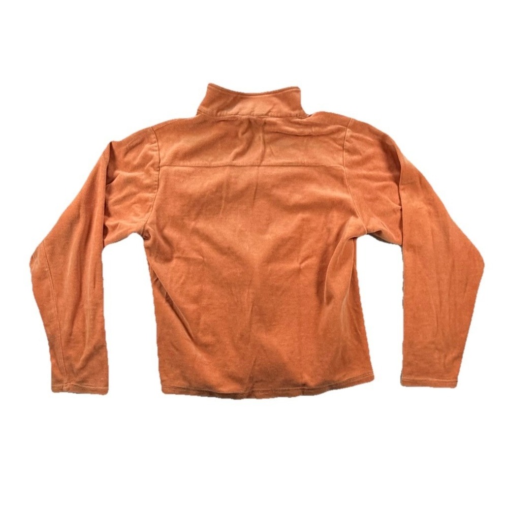 Horny Toad Size XL Peach Orange Velour Long Sleeve Shirt Outdoor Travel Casual - Picture 2 of 7